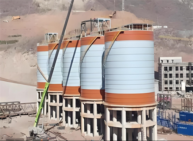 儋州高架钢板仓