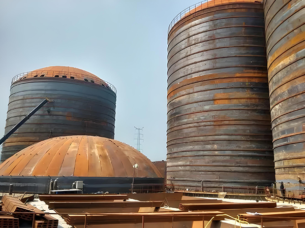 儋州焦粉钢板仓